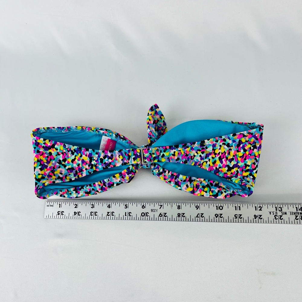 Victoria's Secret Colorful Confetti Strapless Bandeau Bikini Top Size M - Picture 7 of 11